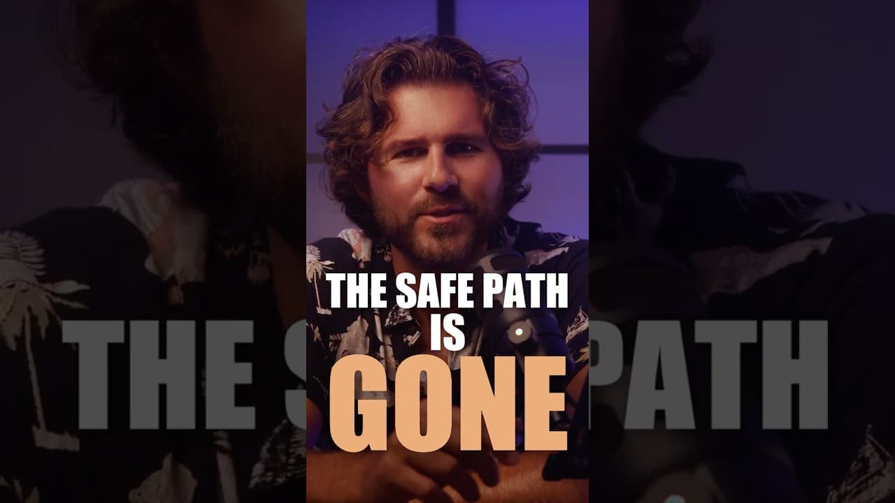 The Safe Path is Disappearing